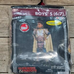 Dungeons & Dragons Xenk Honor amount thieves boys Halloween costume  sz 6-7 NWT
